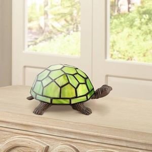 Tiffany style turtle lamp